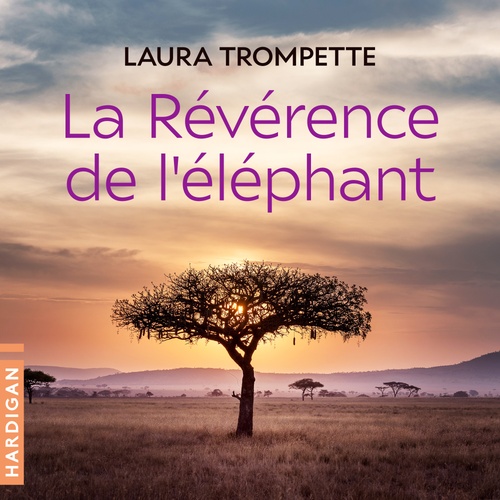 audiobook cover of La révérence de l'éléphant, by Laura Trompette