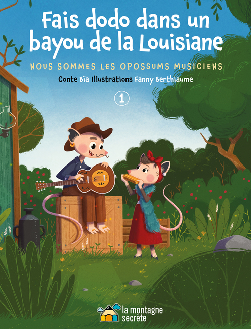 Couverture ebook de Fais dodo dans un bayou de la Louisiane ! (Contenu enrichi), de Bïa Krieger