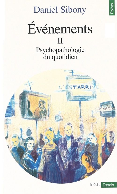 ebook cover of Evénements II - Psychopathologie du quotidien, by Sibony Daniel