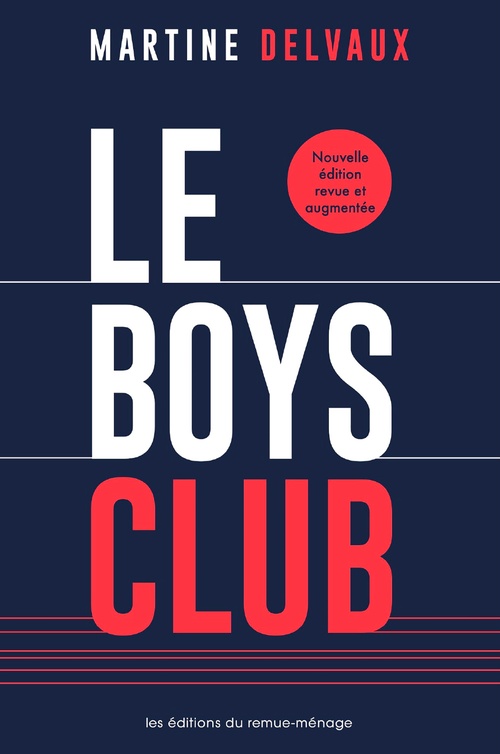 ebook cover of Le boys club, by Martine Delvaux