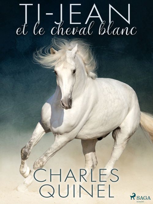 Couverture ebook de Ti-Jean et le cheval blanc, de Charles Quinel
