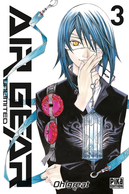Couverture ebook de Air Gear Unlimited T03, de Oh!great