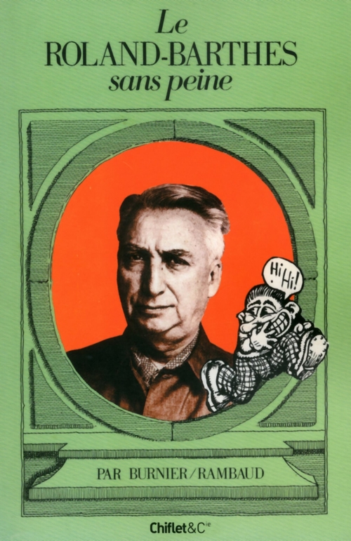 ebook cover of Le Roland-Barthes sans peine, by Burnier M-A.