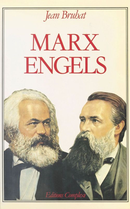 Couverture ebook de Marx et Engels, de Brubat J