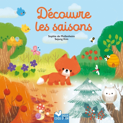 Couverture ebook de Découvre les saisons, de Sophie de Mullenheim