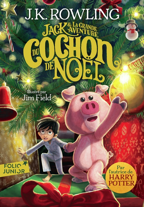 Couverture ebook de Jack et la grande aventure du Cochon de Noël, de J.K. Rowling
