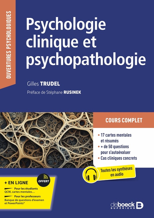 ebook cover of Psychologie clinique et psychopathologie, by Gilles Trudel