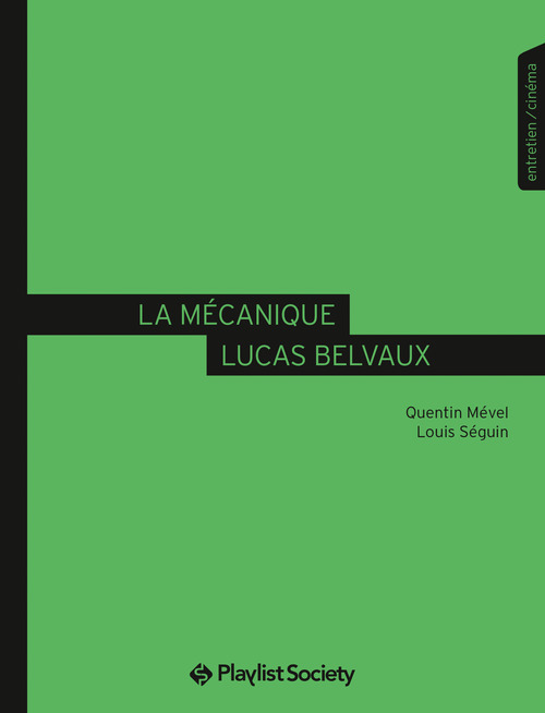 ebook cover of La Mécanique Lucas Belvaux, by Quentin Mével, Louis Seguin
