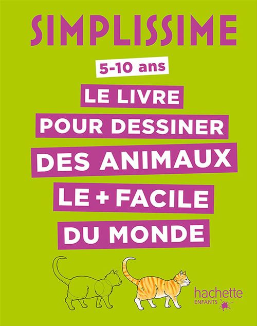 Couverture ebook de Simplissime - Le livre pour dessiner les animaux le plus facile du monde (TP), de Lise Herzog