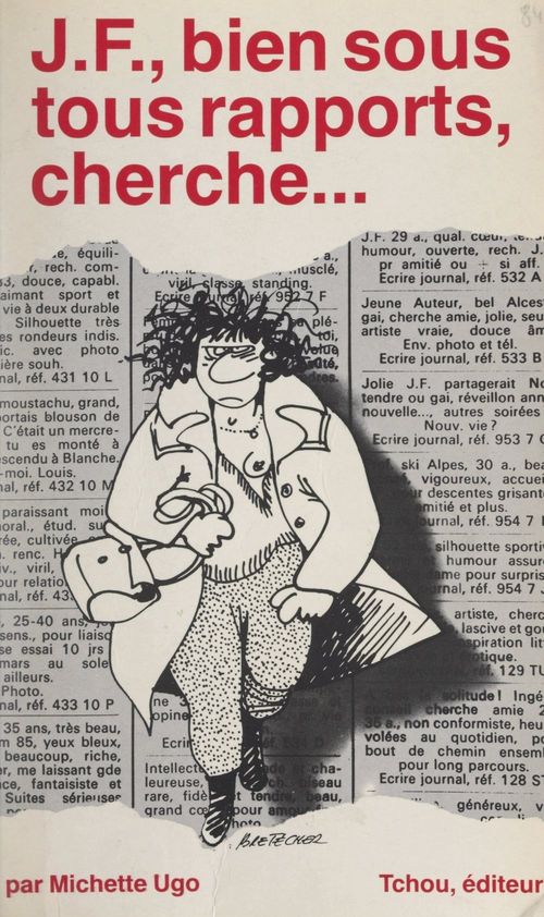 Couverture ebook de J. F., bien sous tous rapports, cherche... ou l'annonce faite à Adam, de Michette Ugo