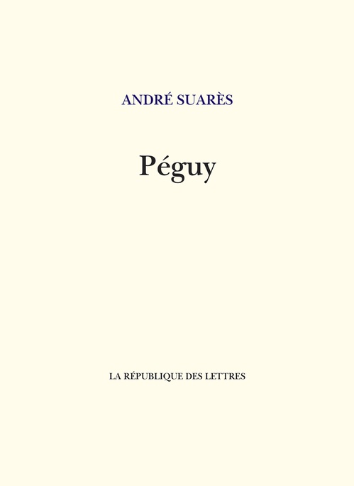 Couverture ebook de Péguy, de André Suarès