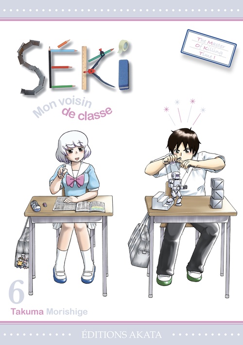 ebook cover of Séki, mon voisin de classe - Tome 6, by Takuma Morishige