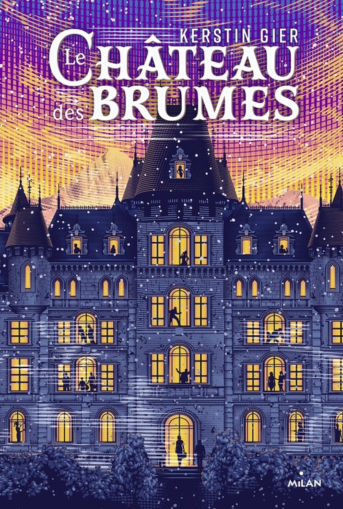 ebook cover of Le Château des Brumes, by Kerstin Gier