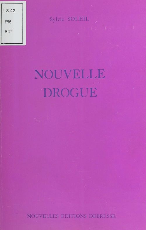 ebook cover of Nouvelle drogue, by Sylvie Soleil