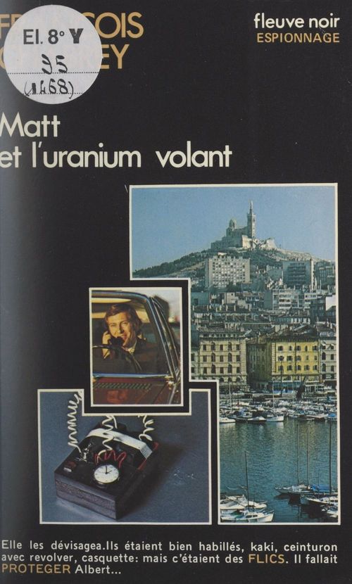 Couverture ebook de Matt et l'uranium volant, de François Chabrey