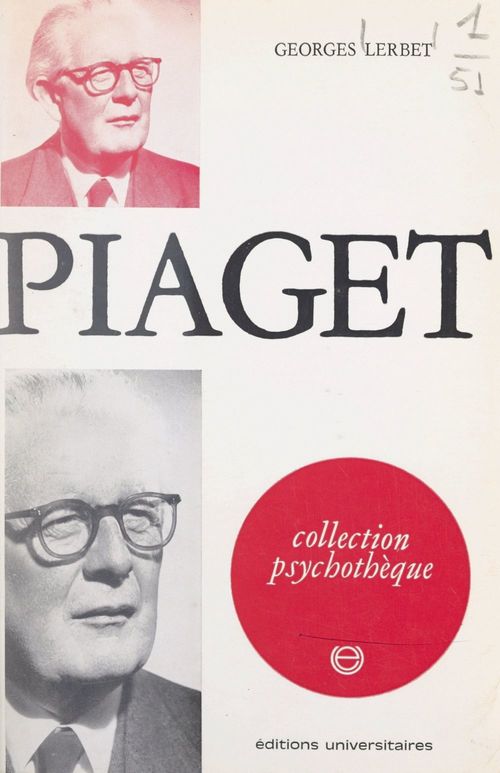 Couverture ebook de Piaget, de Georges Lerbet
