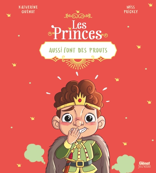 Couverture ebook de Les princes aussi font des prouts, de Katherine Quénot
