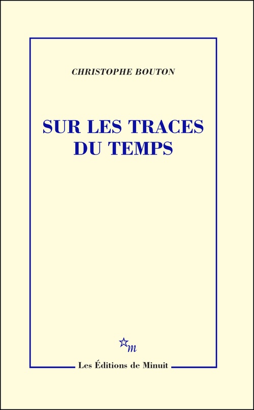 Couverture ebook de Sur les traces du temps, de Christophe Bouton