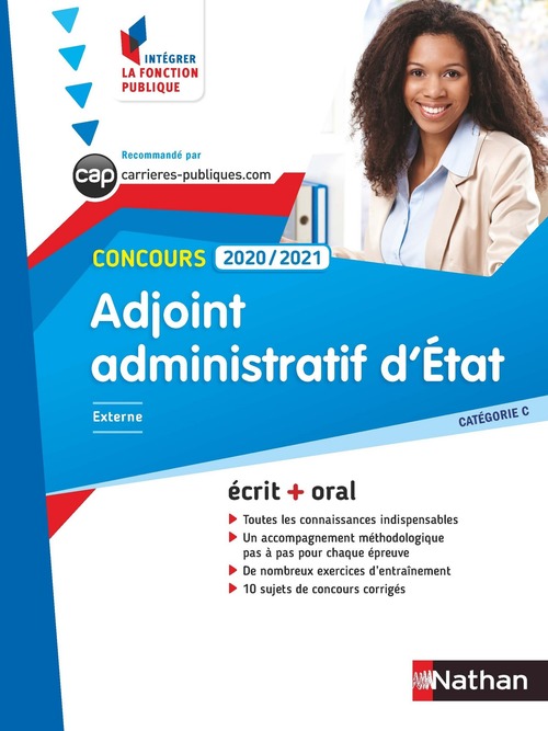 ebook cover of Concours adjoint administratif d'état 2019-2020 - N° 2 Catégorie C (IFP) - (EFL3) - 2019, by Laurent Barnet, Danièle Bon, Stéphane Gachet, Philippe Margenti, Pascal Tuccinardi