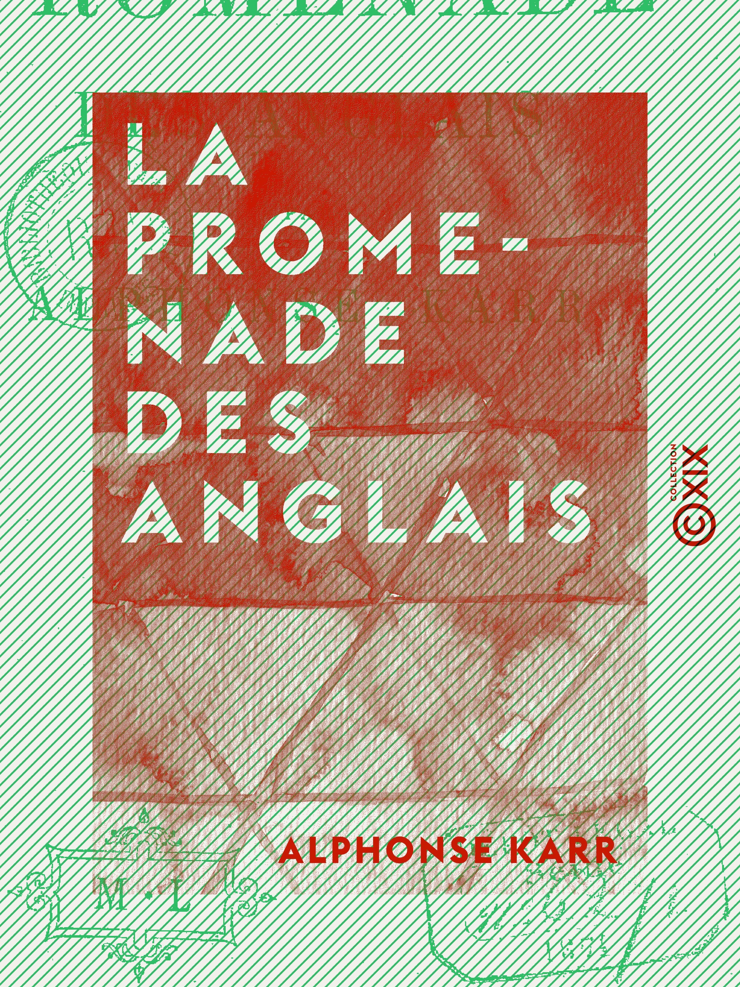 ebook cover of La Promenade des Anglais, by Alphonse Karr