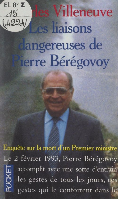 Couverture ebook de Les liaisons dangereuses de Pierre Bérégovoy, de Charles Villeneuve