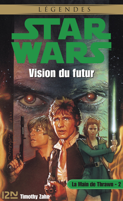 ebook cover of Star Wars - La Main de Thrawn - tome 1 Le spectre du passé, by Timothy Zahn