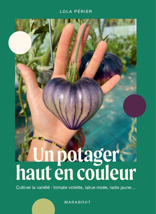 ebook cover of Un potager haut en couleur, by Lola Périer
