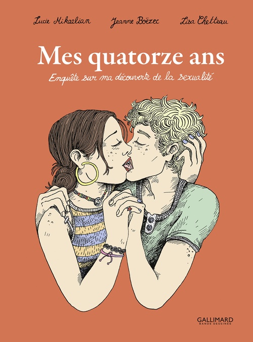 ebook cover of Mes quatorze ans. Enquête sur ma découverte de la sexualité, by Jeanne Boëzec, Lisa Chetteau, Lucie Mikaélian
