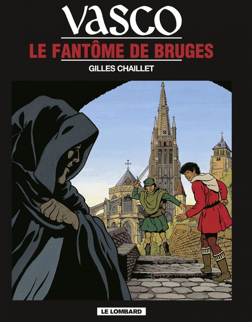 ebook cover of Vasco - Tome 15 - Le Fantôme de Bruges, by Chaillet