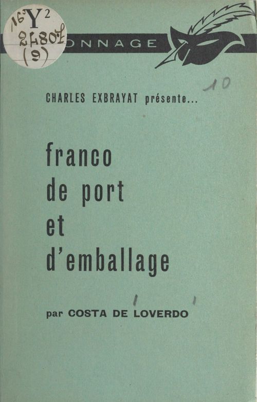 ebook cover of Franco de port et d'emballage, by Costa De Loverdo