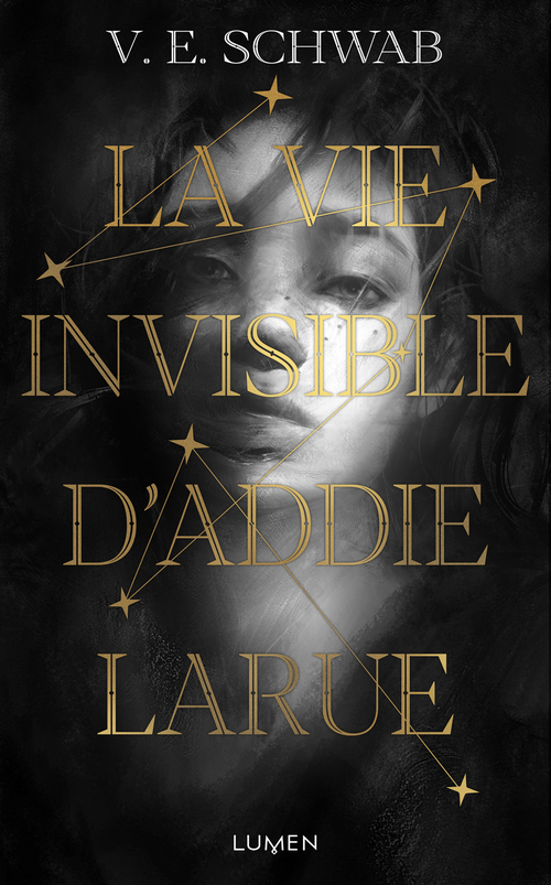 Couverture ebook de La Vie invisible d'Addie Larue, de V. E. Schwab