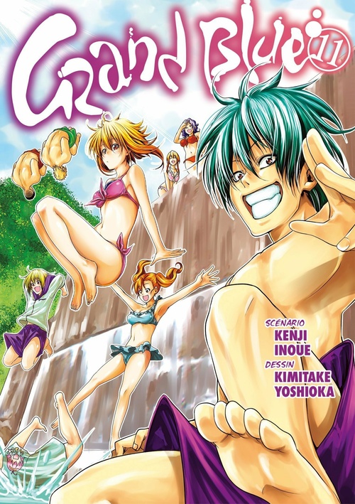 Couverture ebook de Grand Blue - Tome 11 - Grand Blue, de Kenji Inoue
