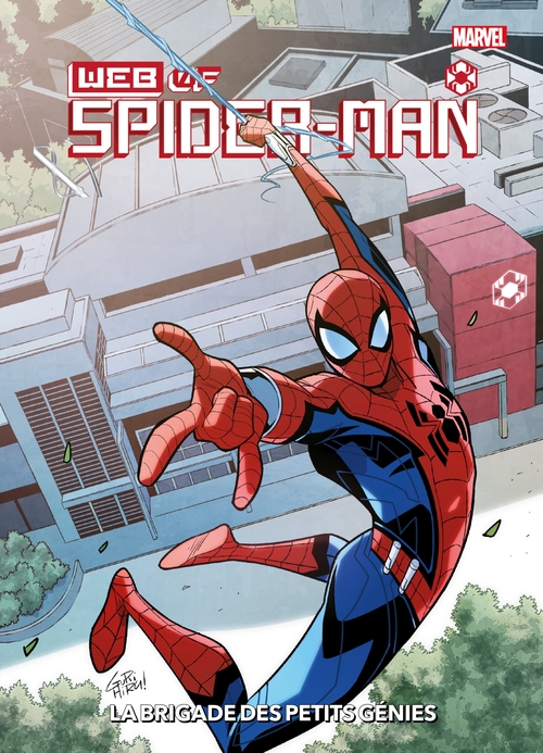 Couverture ebook de WEB of Spider-Man : La brigade des petits génies, de Kevin Shinick
