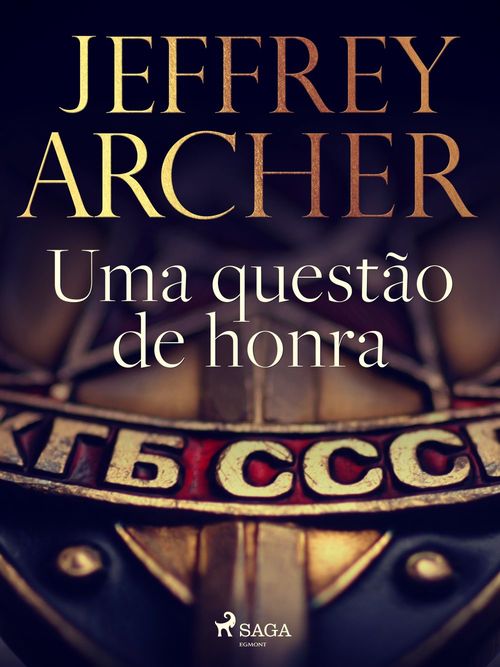 Couverture ebook de Uma questão de honra, de Jeffrey Archer