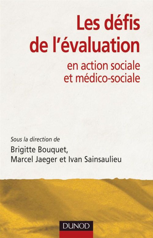 ebook cover of Les défis de l'évaluation, by Brigitte Bouquet, Marcel Jaeger, Ivan Sainsaulieu