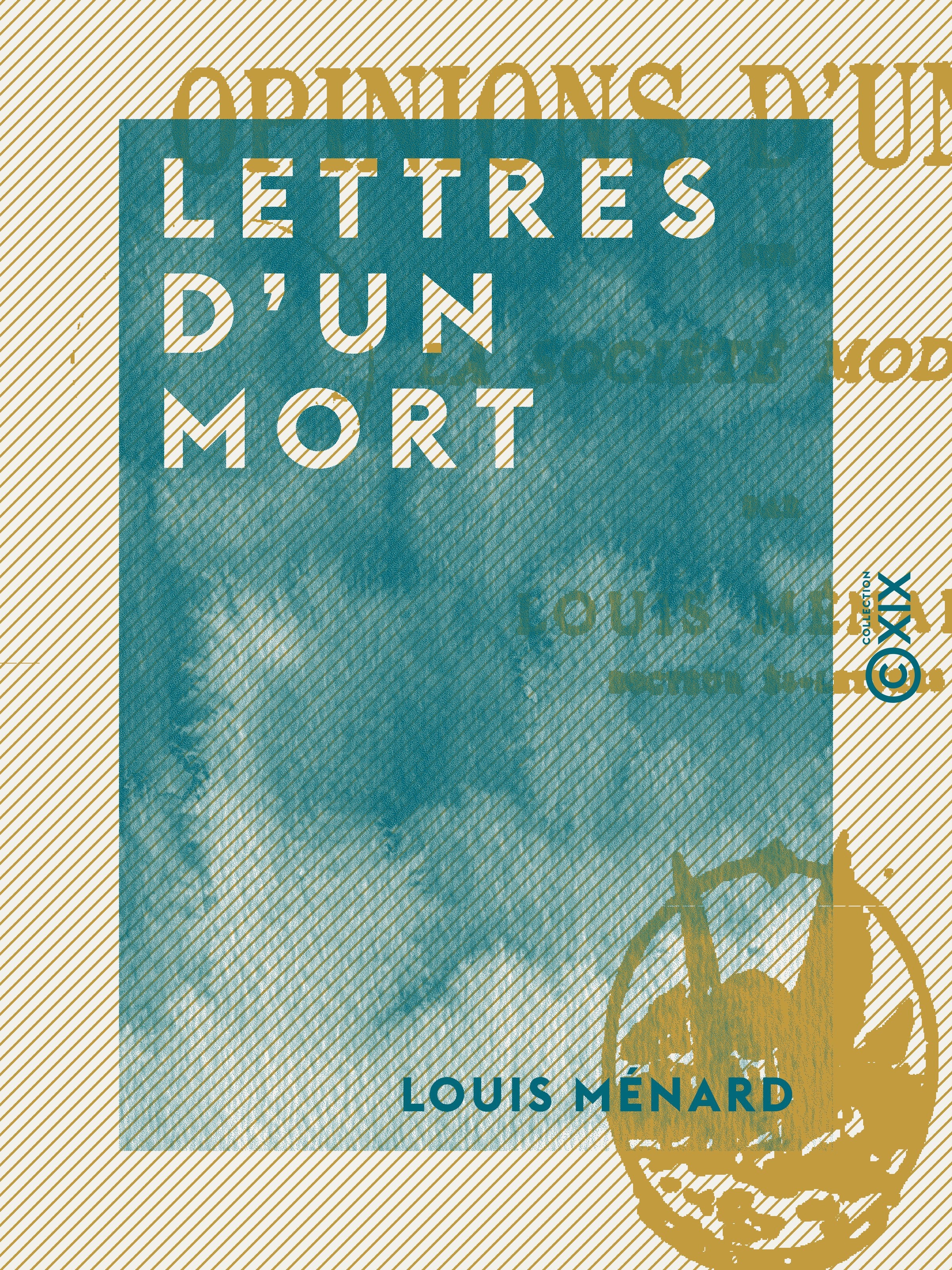 Couverture ebook de Lettres d'un mort, de Louis Menard