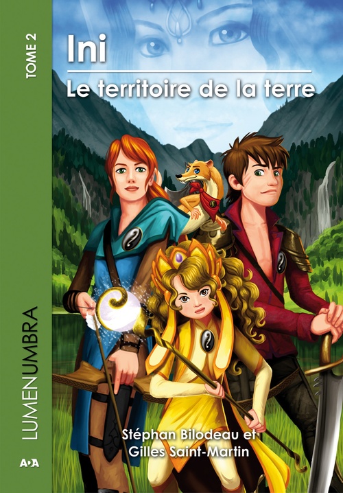 ebook cover of Ini - Le territoire de la terre, by Stéphan Bilodeau, Gilles Saint-Martin