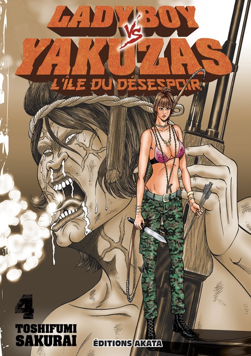 ebook cover of Ladyboy vs Yakuzas, l'île du désespoir - Tome 4, by Toshifumi Sakurai