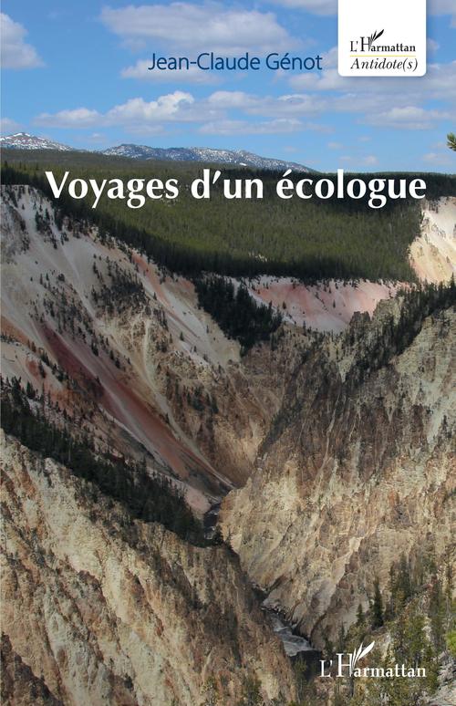 Couverture ebook de Voyages d'un écologue, de Jean-Claude Genot