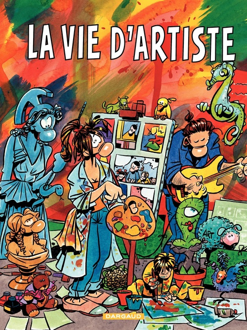 Couverture ebook de Cestac pour les Grands - Tome 5 - La Vie d'Artiste, de Florence Cestac