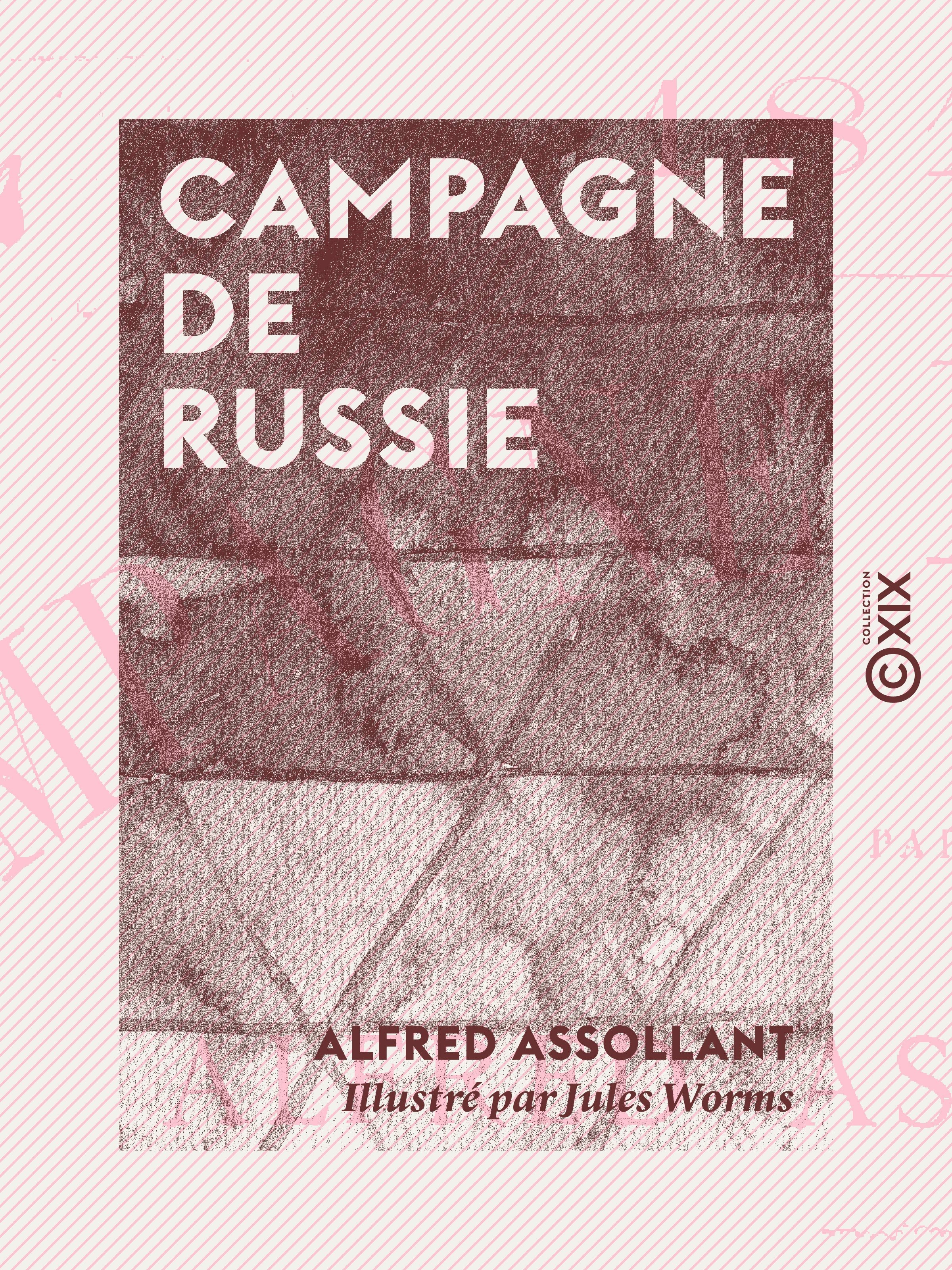 Couverture ebook de Campagne de Russie - 1812, de Alfred Assollant