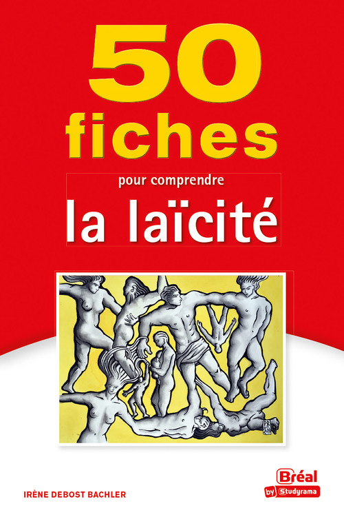 Couverture ebook de 50 fiches pour comprendre la laïcité, de Irène Bachler debost