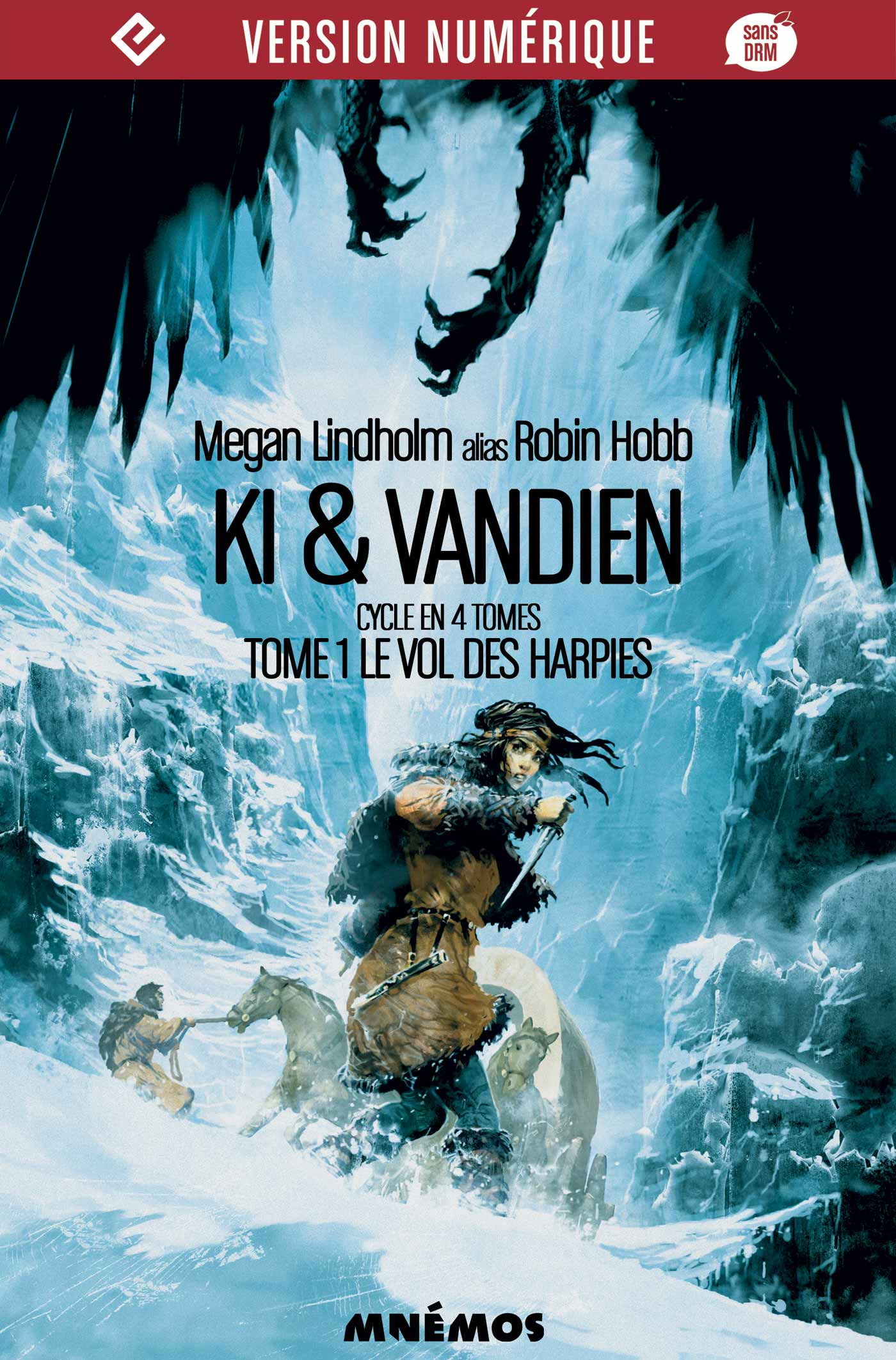Couverture ebook de Le Vol des Harpies, de Megan Lindholm