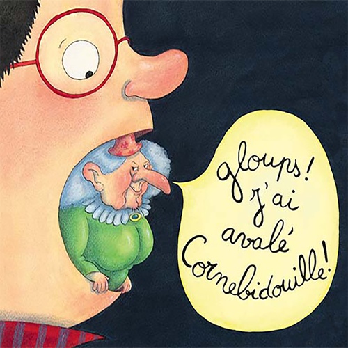 Couverture audiobook de Gloups ! J'ai avalé Cornebidouille !, de Pierre Bertrand