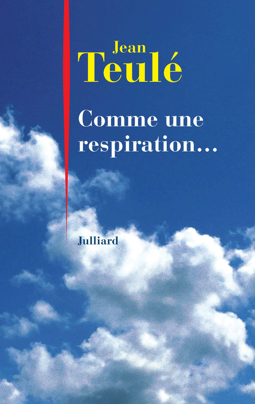 Couverture ebook de Comme une respiration, de Jean Teulé