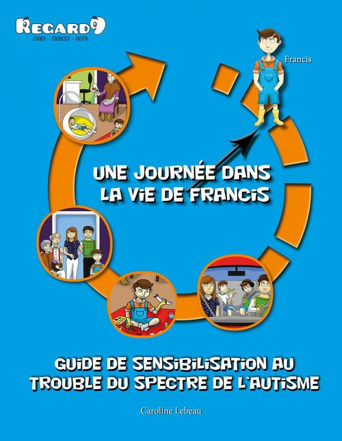 ebook cover of Guide de sensibilisation au trouble du spectre de l'autisme, by Caroline Lebeau