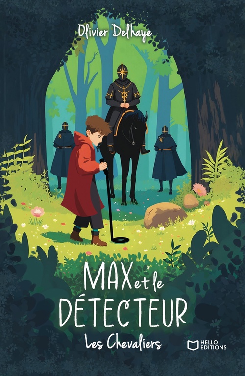 Couverture ebook de Max et le Détecteur - Les Chevaliers, de Olivier Delhaye