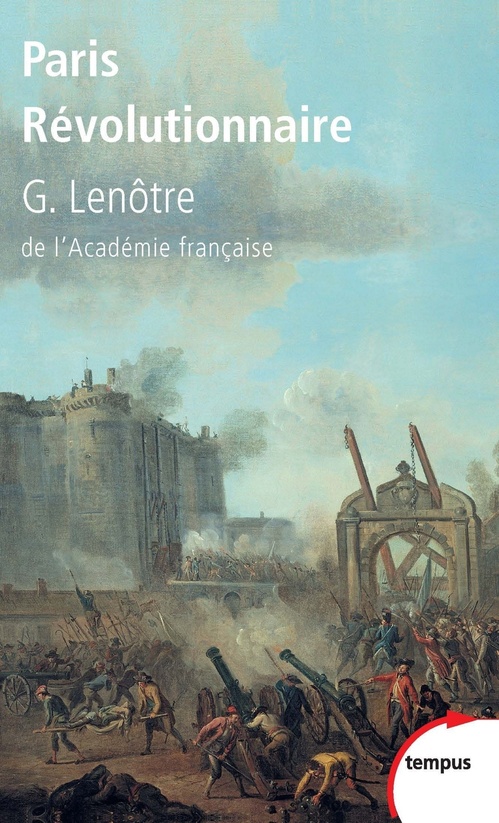 ebook cover of Paris révolutionnaire, by Gaston Lenôtre