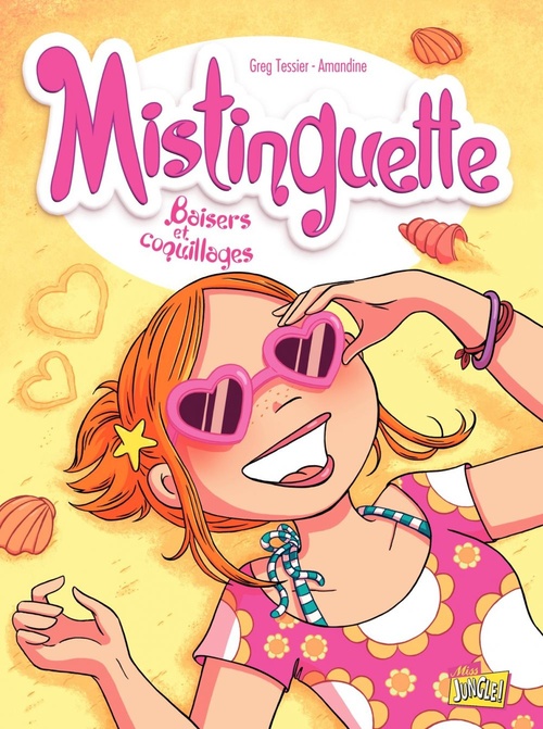 ebook cover of Mistinguette - Tome 2 - Baisers et coquillages, by Grégory Tessier, Amandine