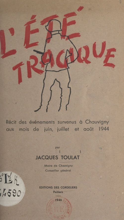 Couverture ebook de L'été tragique, de Jacques Toulat